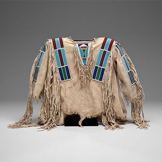 Native American Beaded War Shirt Powwow Regalia PWS267