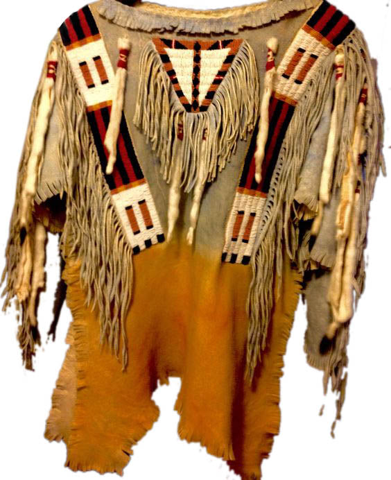 Native American Beaded War Shirt Powwow Regalia PWS280