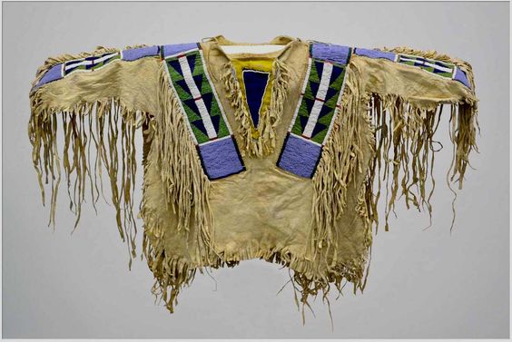 Native American Beaded War Shirt Powwow Regalia PWS292