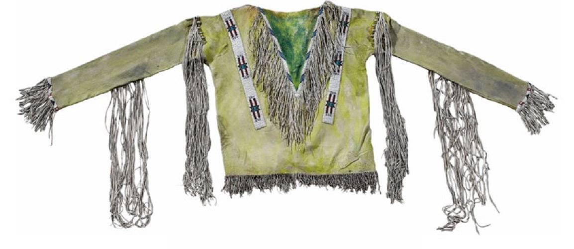 Native American Beaded War Shirt Powwow Regalia PWS581
