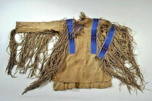 Native American Beaded War Shirt Powwow Regalia PWS804