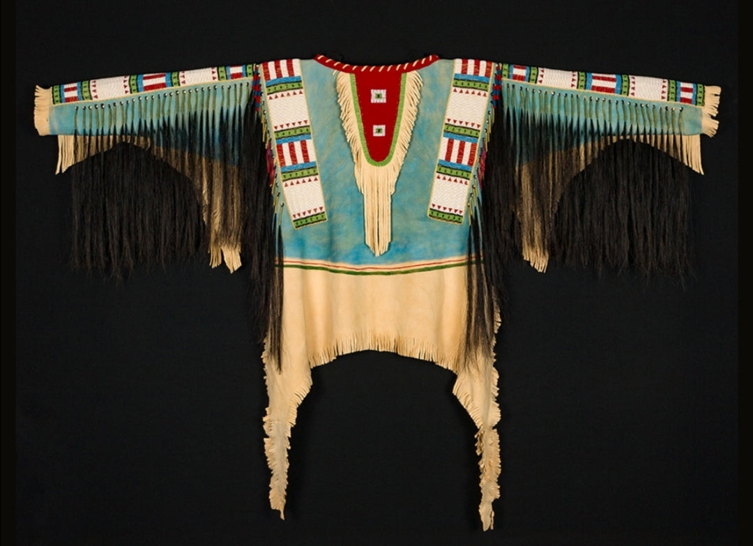 Native American Beaded War Shirt Powwow Regalia PWS819