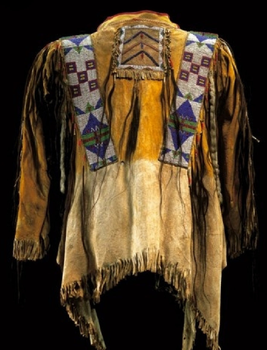 Native American Beaded War Shirt Powwow Regalia PWS837
