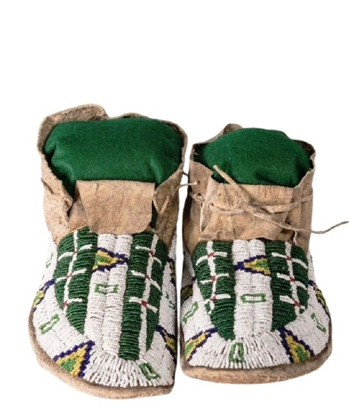 Native American Beaded Moccasin