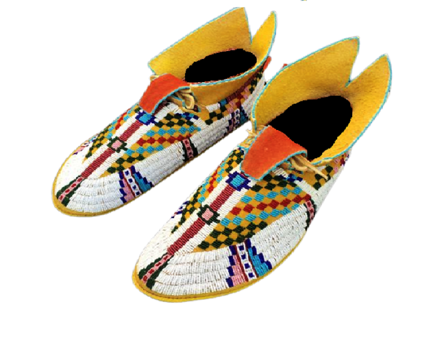 Native American Beaded Moccasin