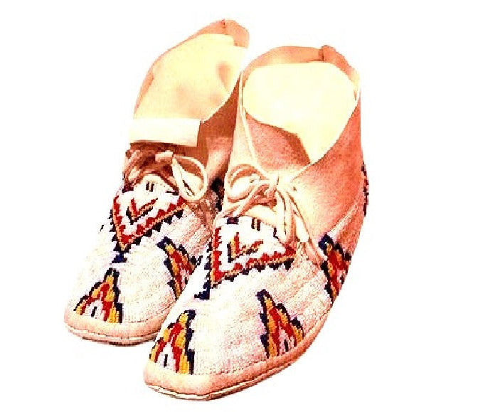 Native American Beaded Moccasin