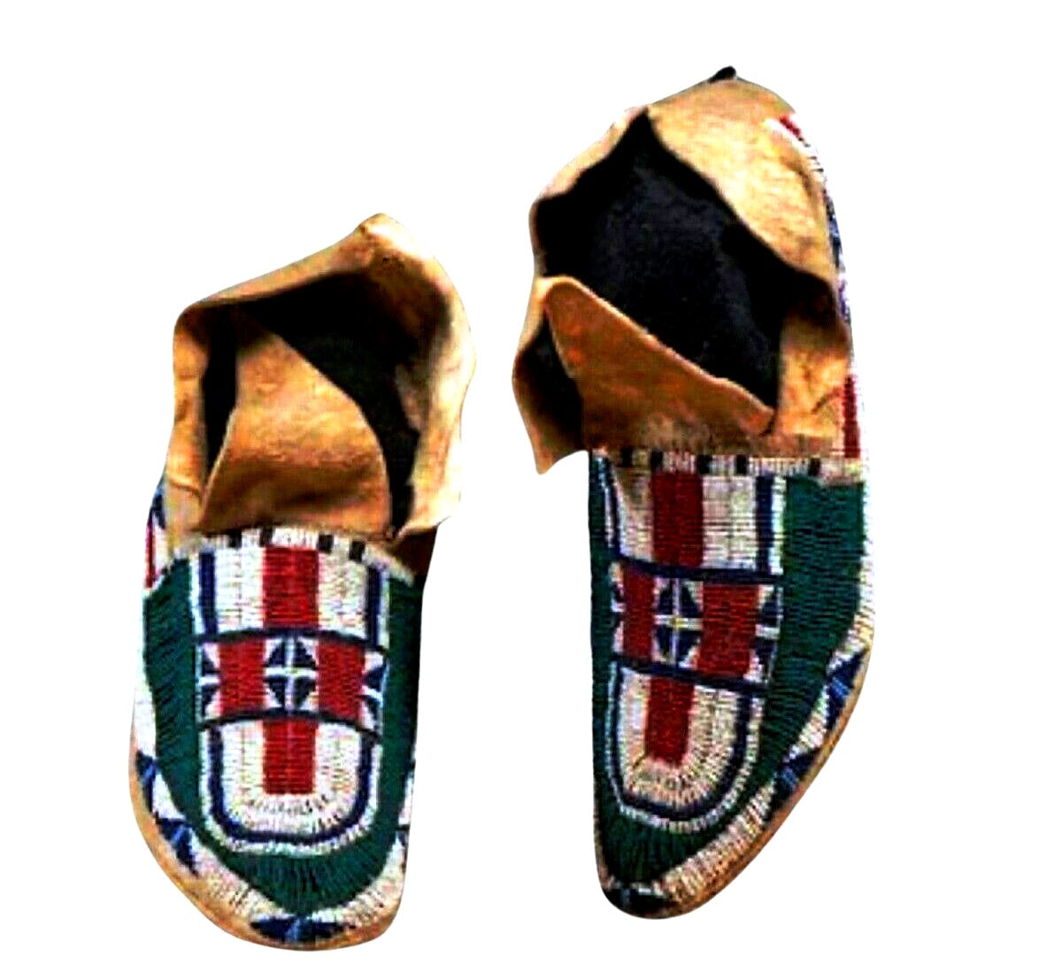 Native American Beaded Moccasin