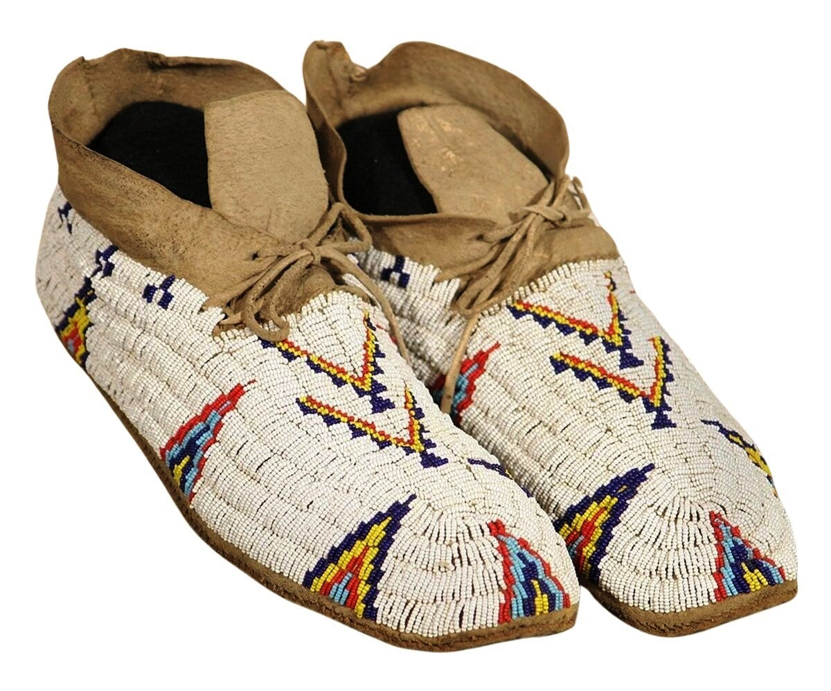 Native American Beaded Moccasin