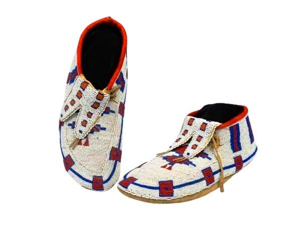 Native American Beaded Moccasin