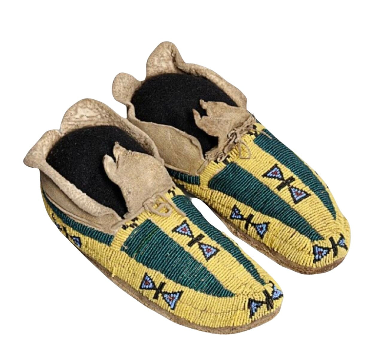 Native American Beaded Moccasin
