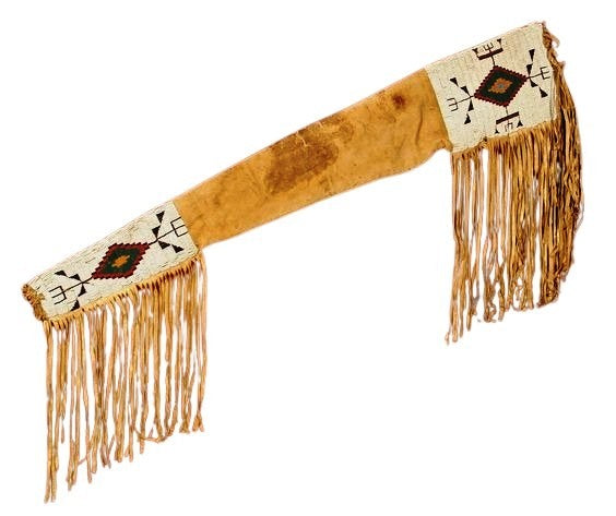 Native American Beaded Scabbard Rifle Sheath PWSC124