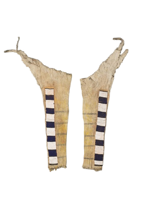 Native American Beaded Leather chaps