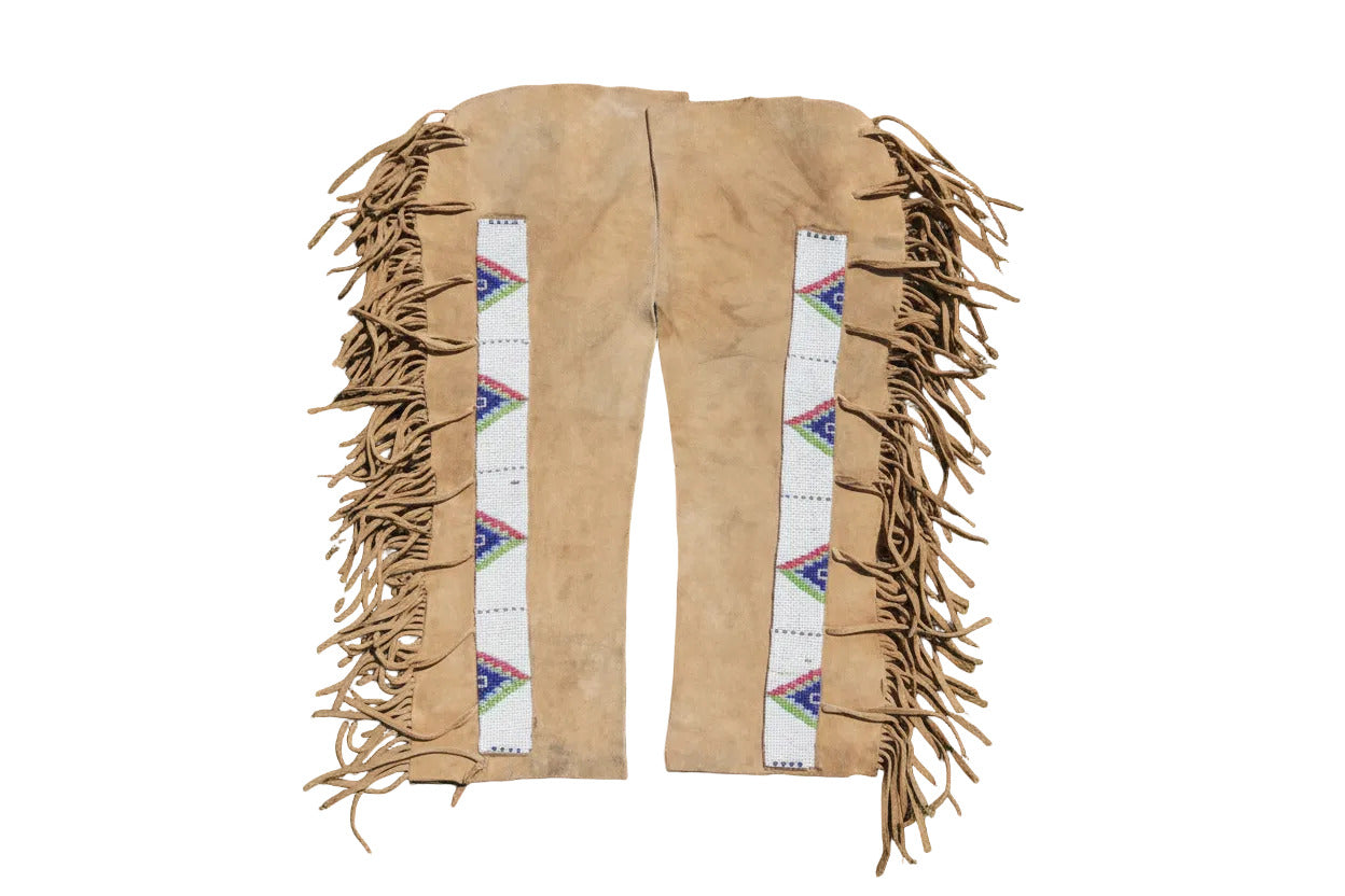 Native American Beaded Leather chaps