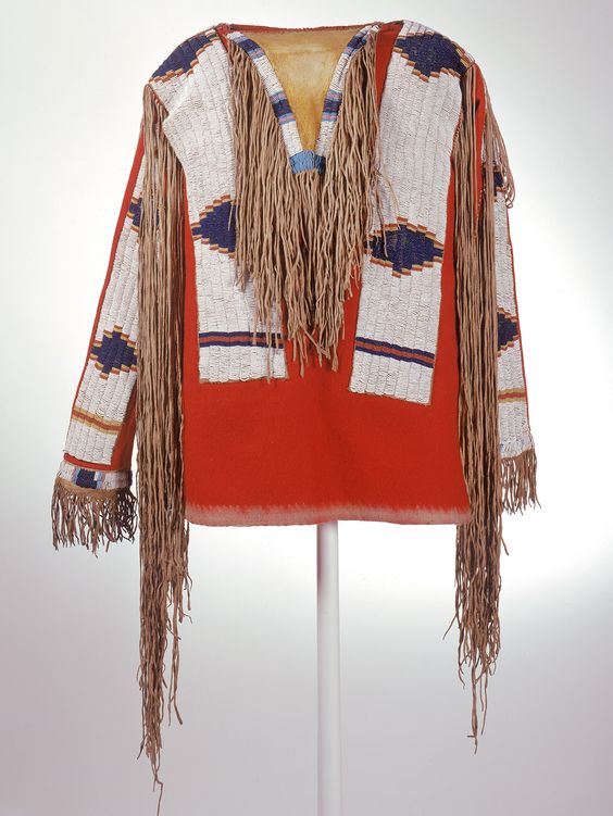 Native American Beaded War Shirt Powwow Regalia PWS52