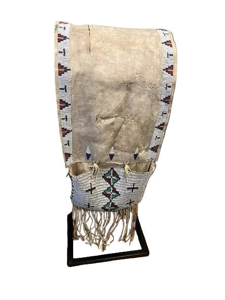 Handcrafted Native American Beaded Horse Regalia Saddle Bag PWSD311
