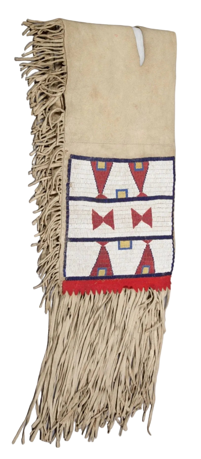 Handcrafted Native American Beaded Horse Regalia Saddle Bag PWSD331