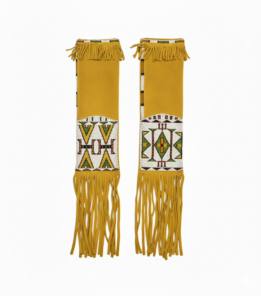 Native American Beaded Bags for Powwow Pipe Bag PWBG10