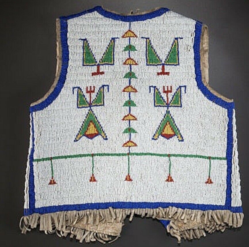 native American beaded vest