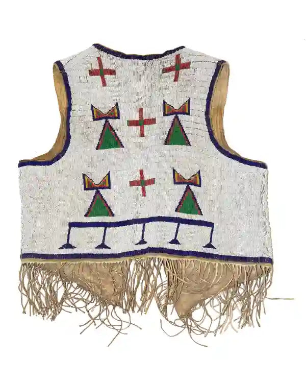 native American beaded vest