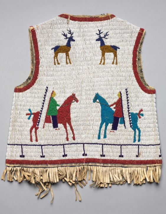 native American beaded vest