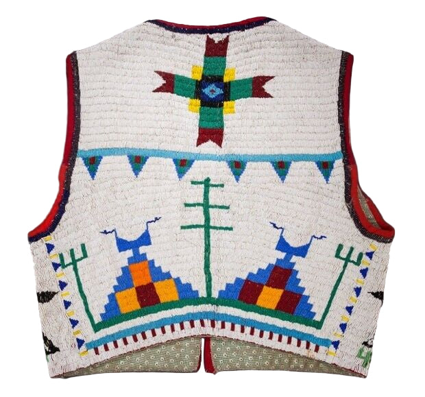 native American beaded vest