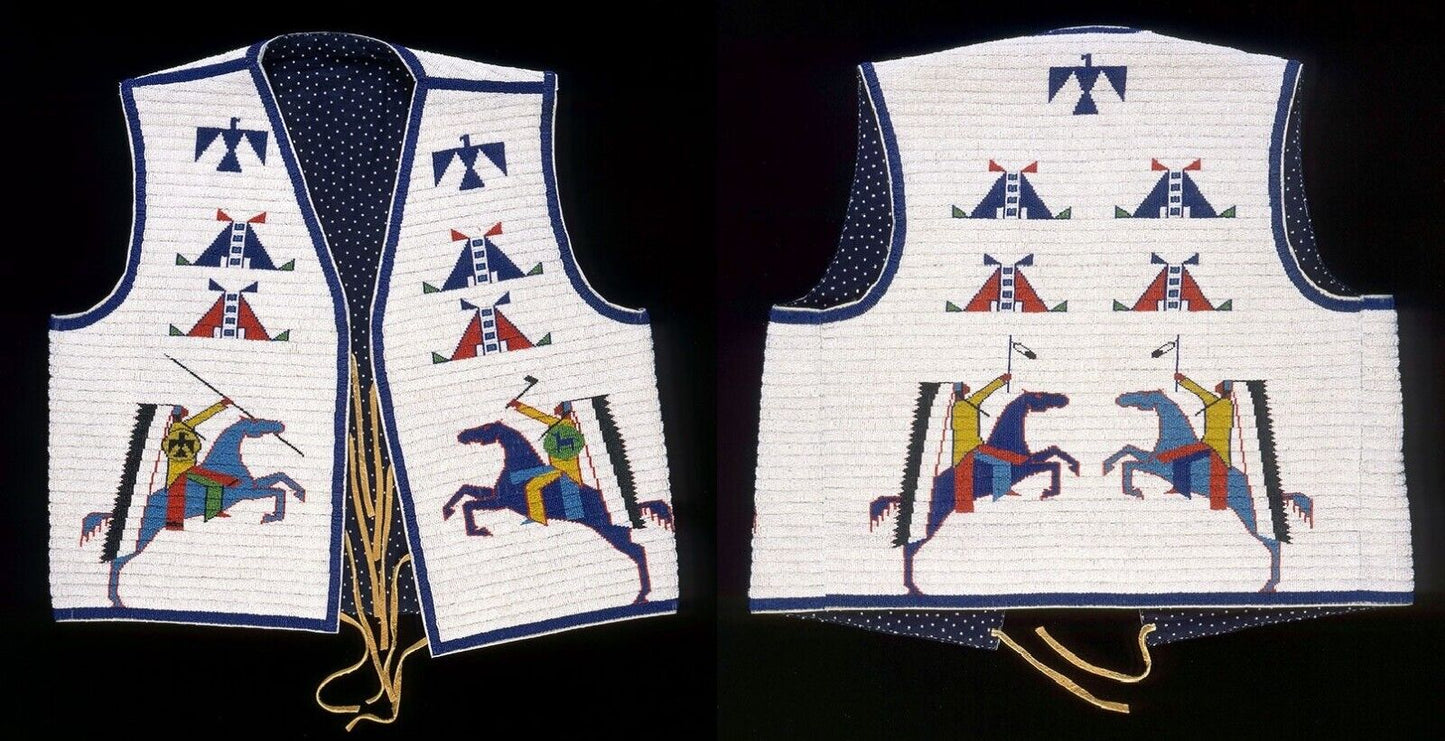 native American beaded vest