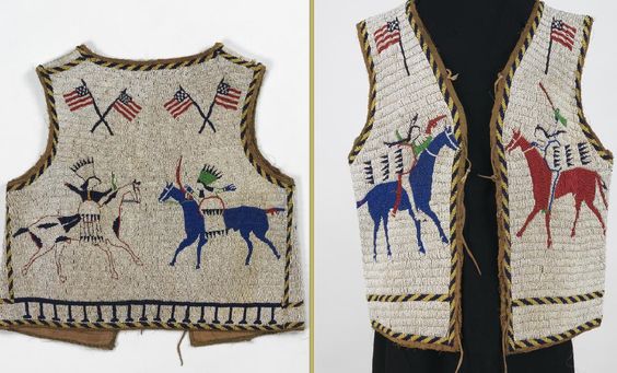 native American beaded vest