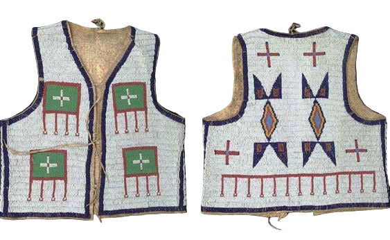 native American beaded vest