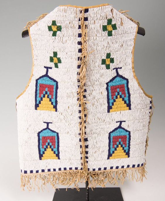 native American beaded vest
