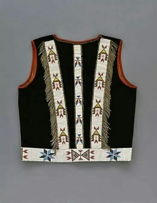 native American beaded vest