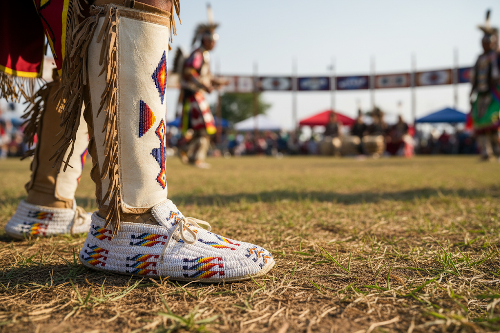 Handmade Beaded Moccasin 