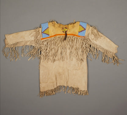 Native American Beaded War Shirt Powwow Regalia PWS834