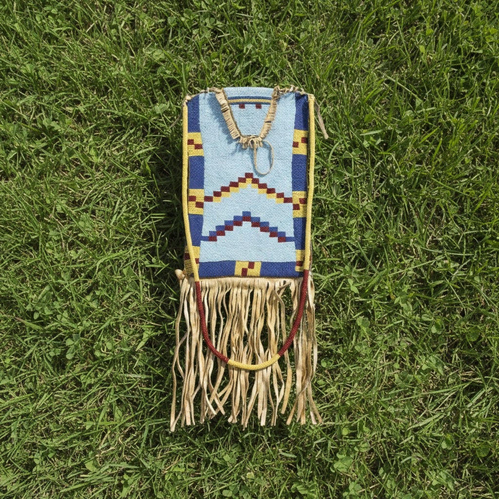 Native American Beaded Bag