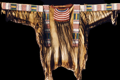 Native American Beaded War Shirt Powwow Regalia PWS02