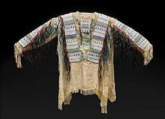 Beaded War Shirt For Powwow
