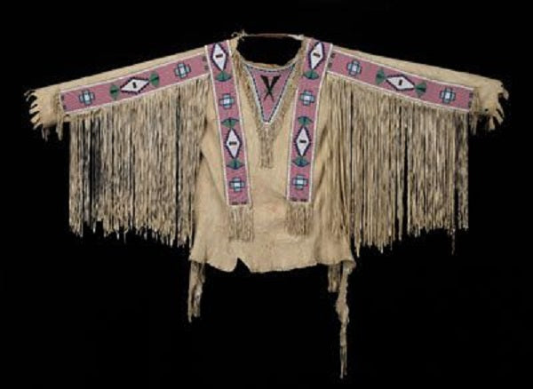Native American Beaded War Shirt Powwow Regalia PWS150