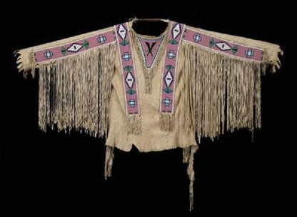 Native American Beaded War Shirt Powwow Regalia PWS150