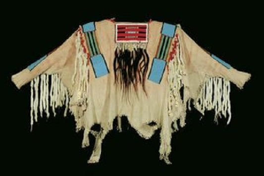 Native American Beaded War Shirt Powwow Regalia PWS154