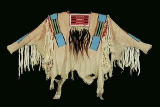 Native American Beaded War Shirt Powwow Regalia PWS154
