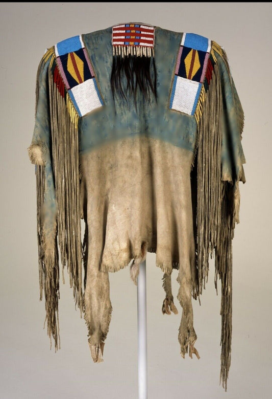 Beaded War Shirt For Powwow