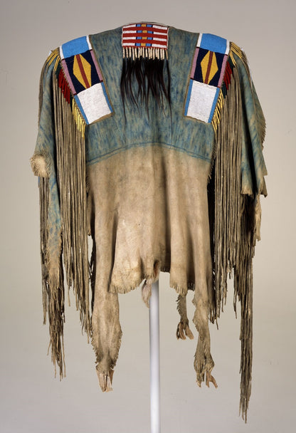 Native American Beaded War Shirt Powwow Regalia PWS159