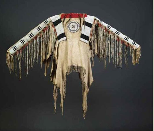 Native American Beaded War Shirt Powwow Regalia PWS169