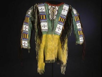 Beaded War Shirt For Powwow