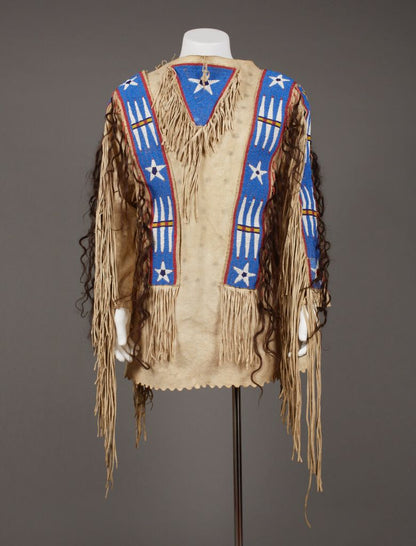 Native American Beaded War Shirt Powwow Regalia PWS227