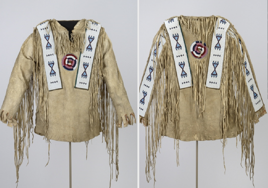 Beaded War Shirt For Powwow