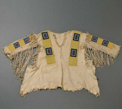 Native American Beaded War Shirt Powwow Regalia PWS266