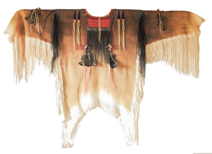 Native American Beaded War Shirt Powwow Regalia PWS26
