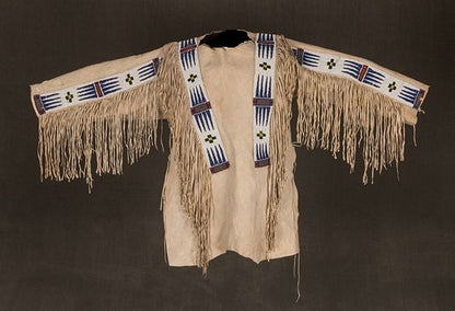 Native American Beaded War Shirt Powwow Regalia PWS286