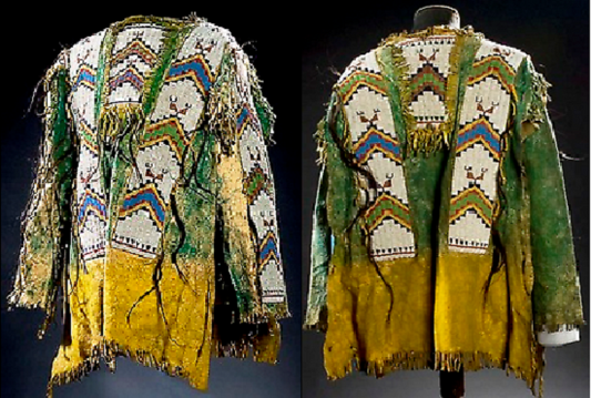 Beaded War Shirt For Powwow