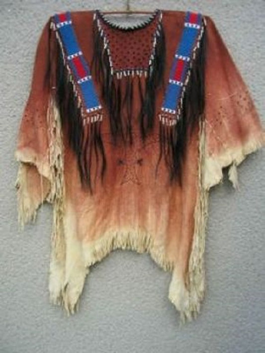Native American Beaded War Shirt Powwow Regalia PWS453
